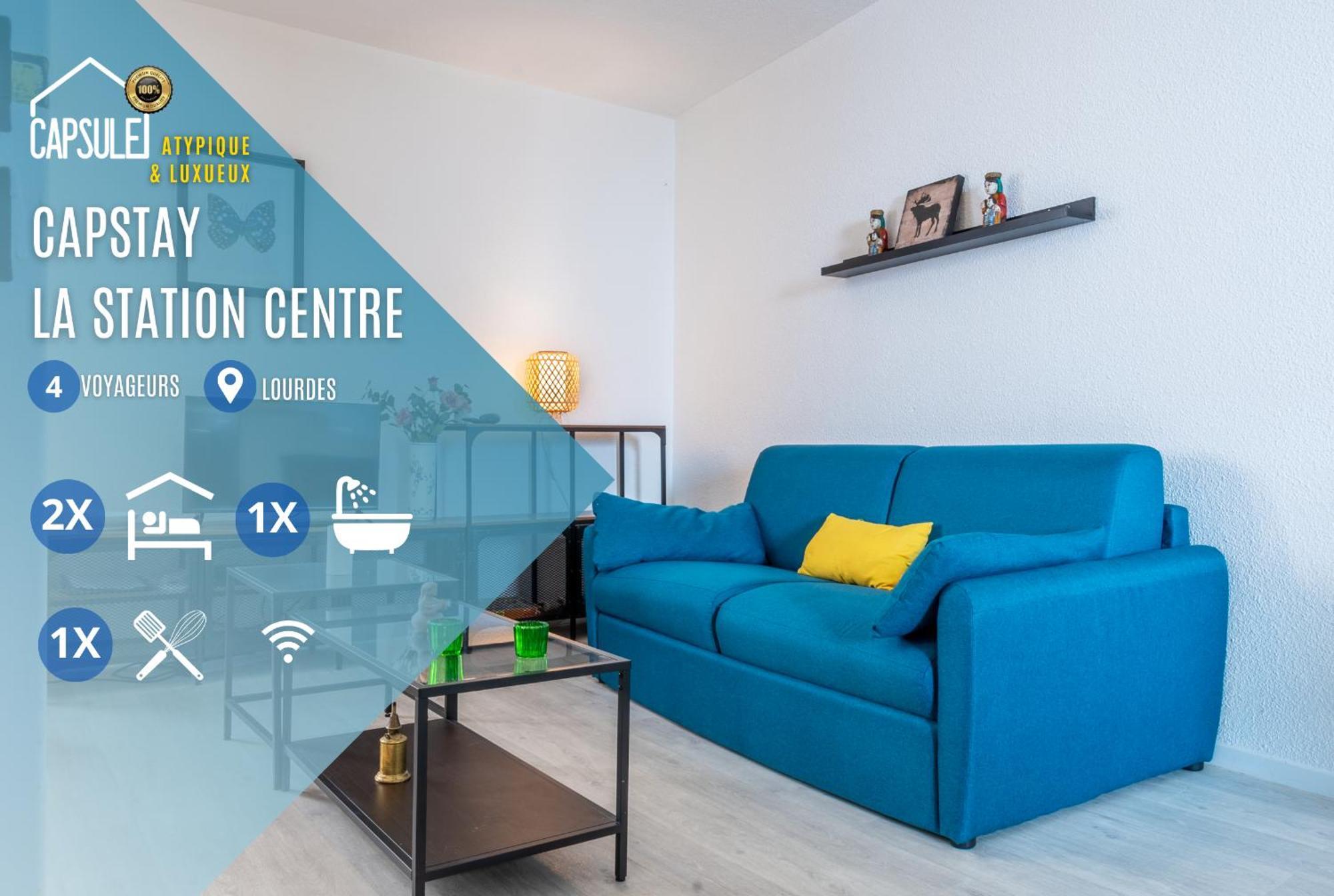 Capstay La Station - Lourdes - Centre - Residence Serenity エクステリア 写真